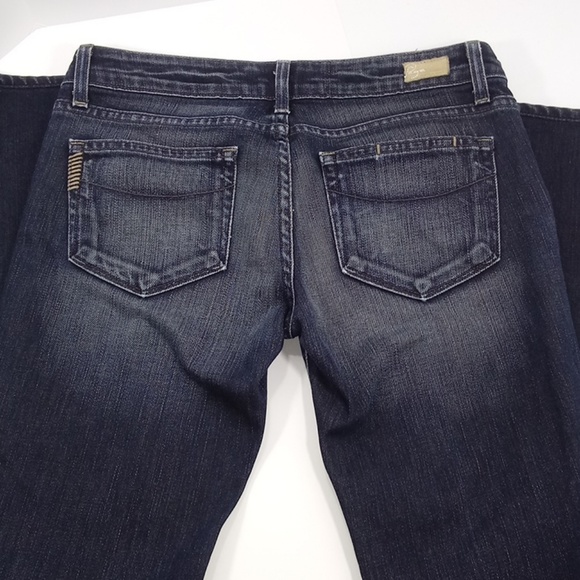 Paige low rise bootcut premium denim jeans sz26 - Picture 3 of 7